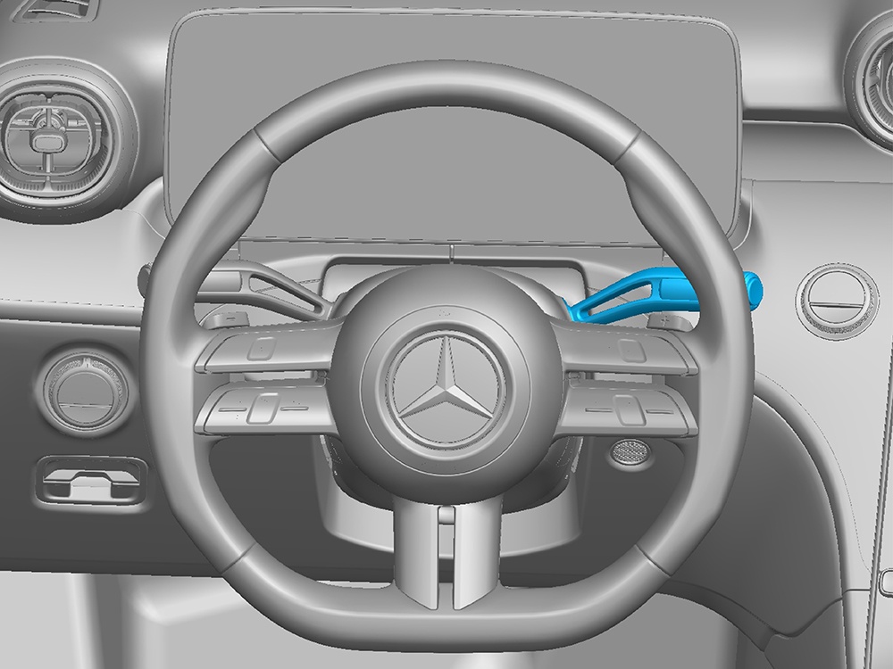 Mercedes GLC C E Elektronische Handbremse Rahmen Abdeckung