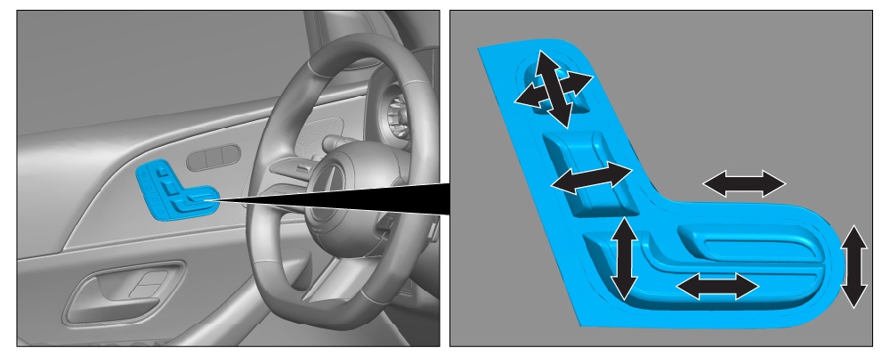 Seat adjustment (electric)