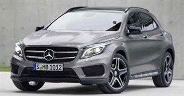 Schrägansicht des Fahrzeugs von vorne links