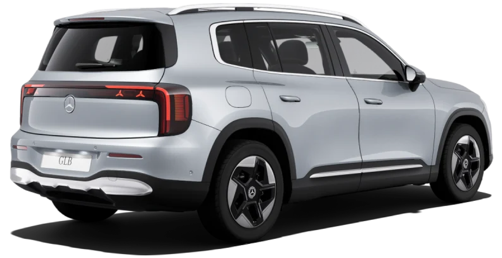 Oblique view of vehicle from rear right